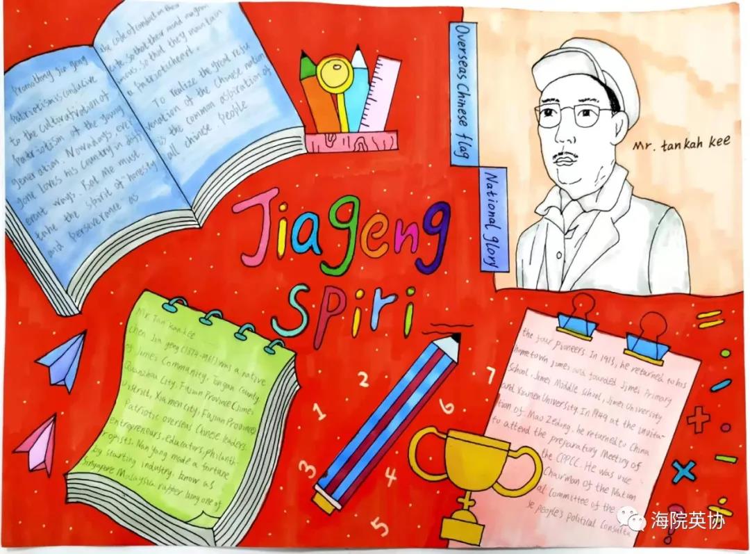 6张漂亮的名人故事英语手抄报-图4