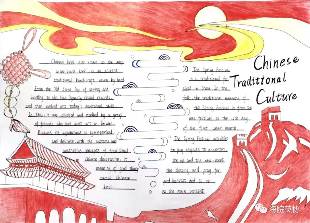 漂亮的中国节日英语手抄报-图9