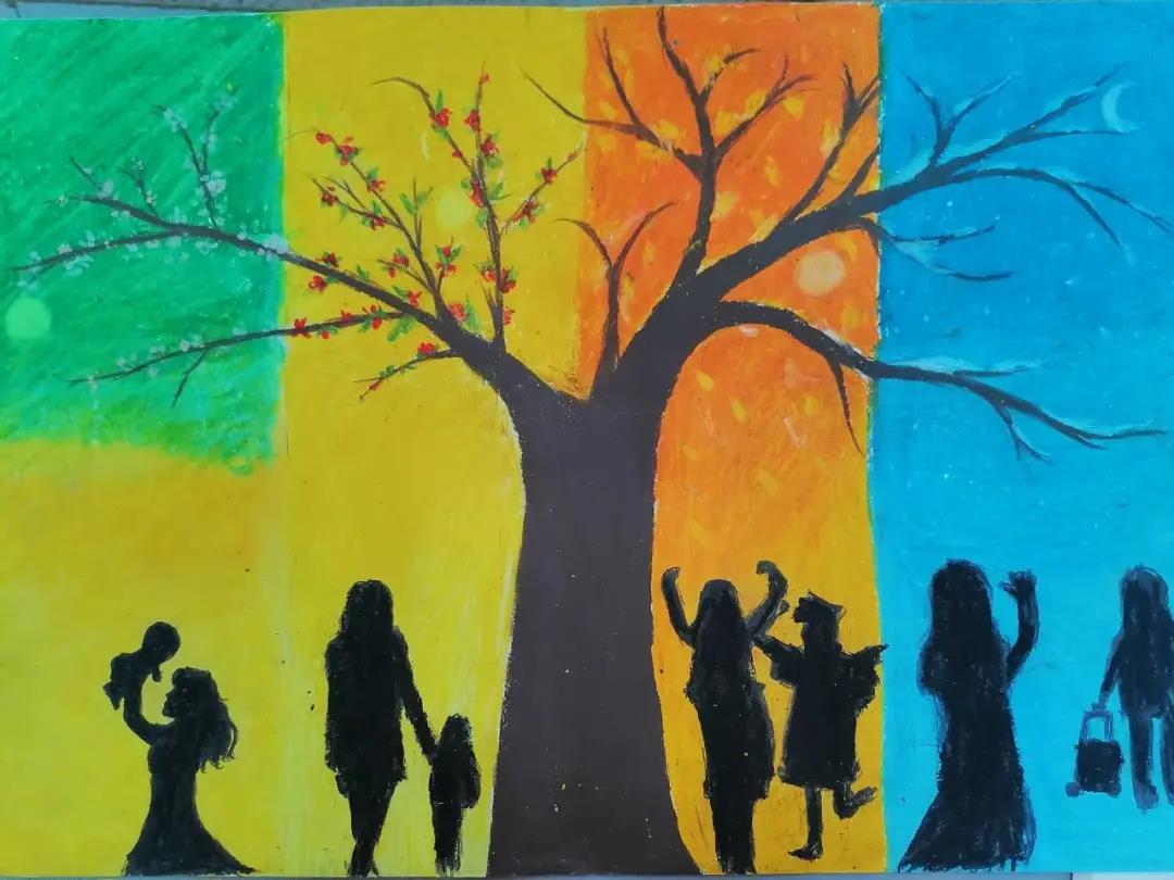 我心中的抗疫英雄儿童绘画-图3