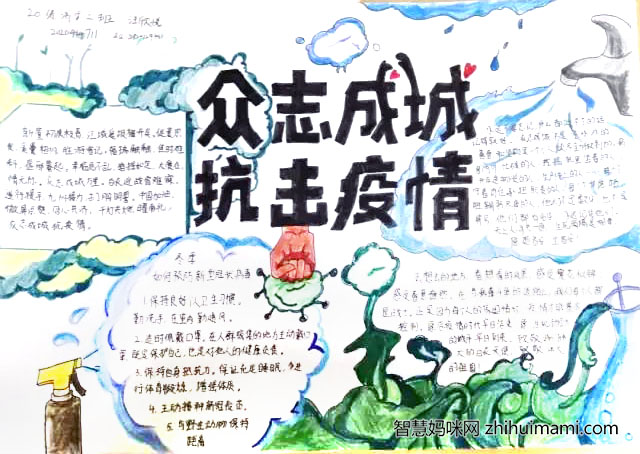 7张漂亮的同心战役手抄报图片-图5