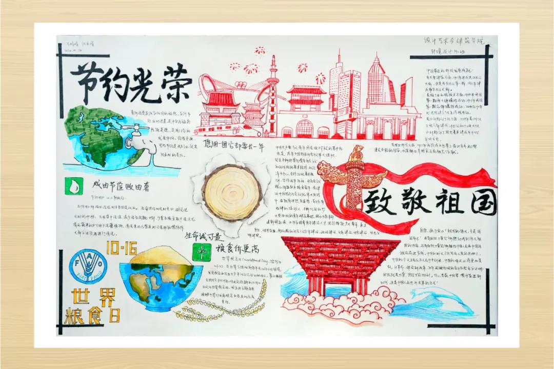 光盘行动从未做起的手抄报教程-图1