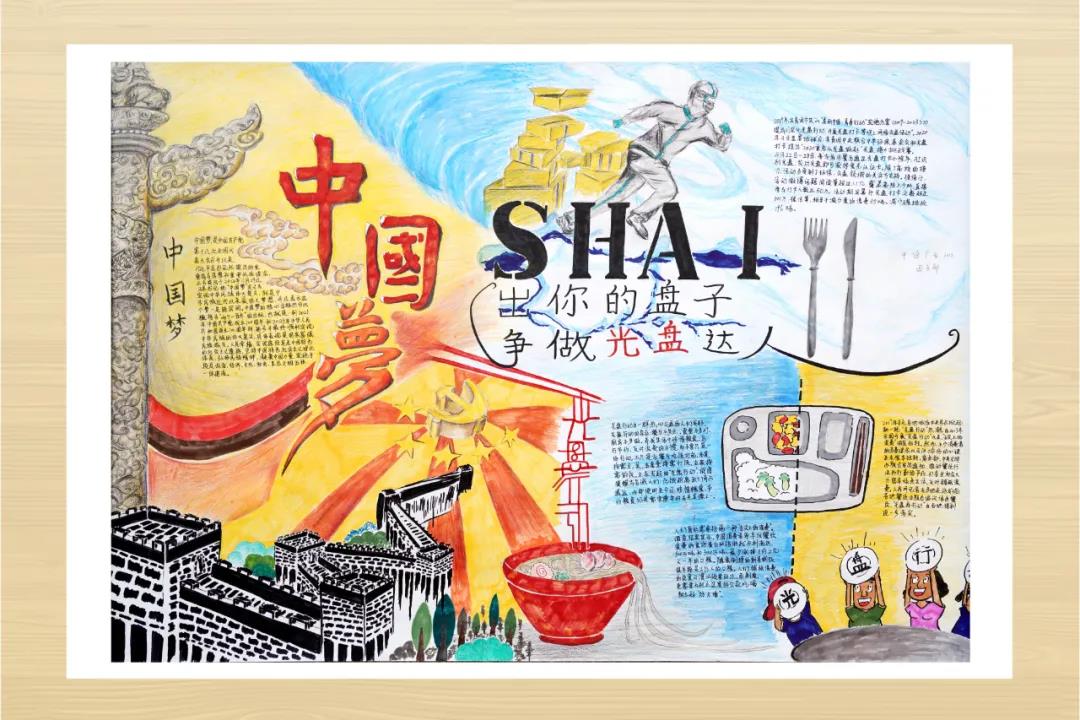 光盘行动从未做起的手抄报教程-图2