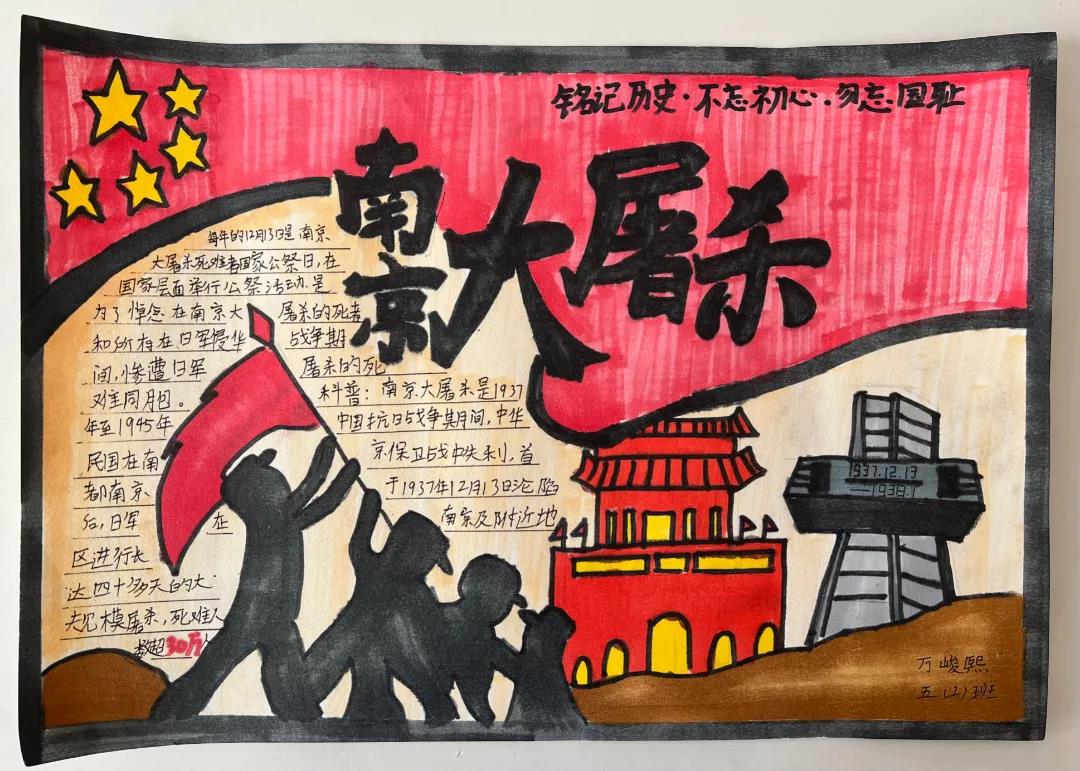 国家公祭日手抄报教程-图2