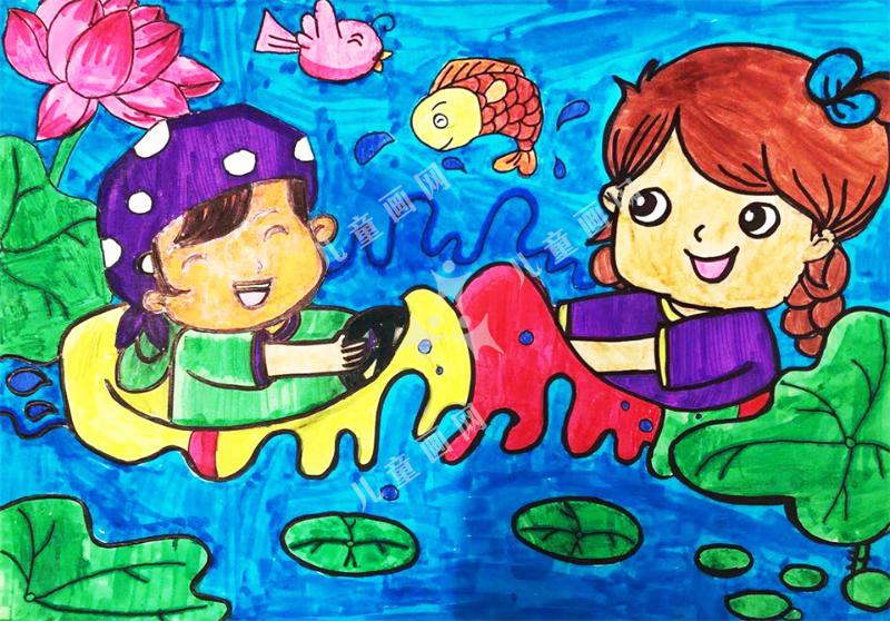 游水创意画获奖作品