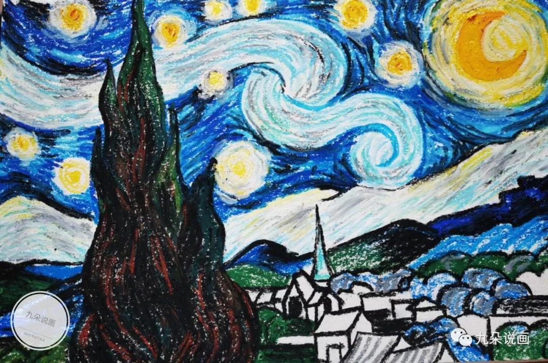 梵高作品《星空》-图9