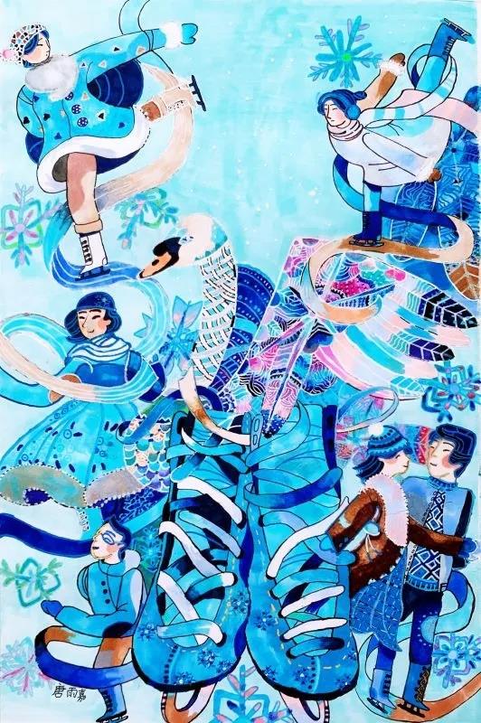 “激情冬奥，北京加油”主题绘画-图4