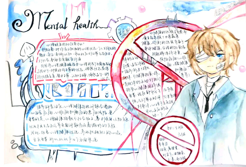 小学生心理健康手抄报-图4