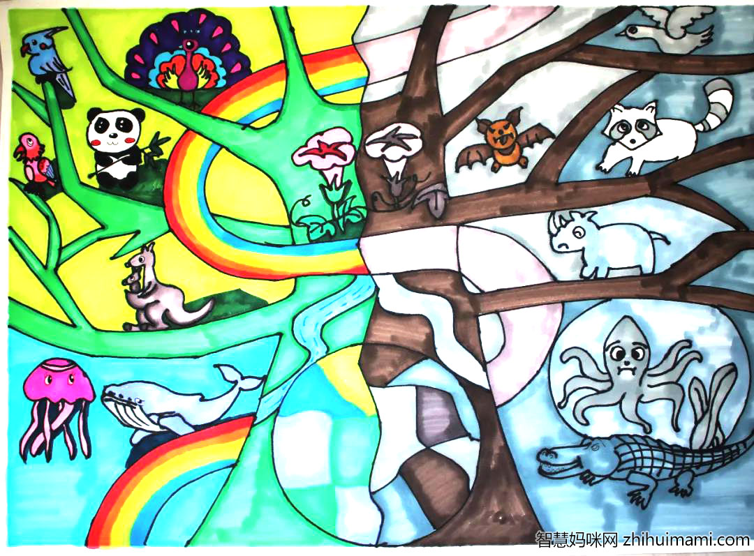 创意儿童画生命之源