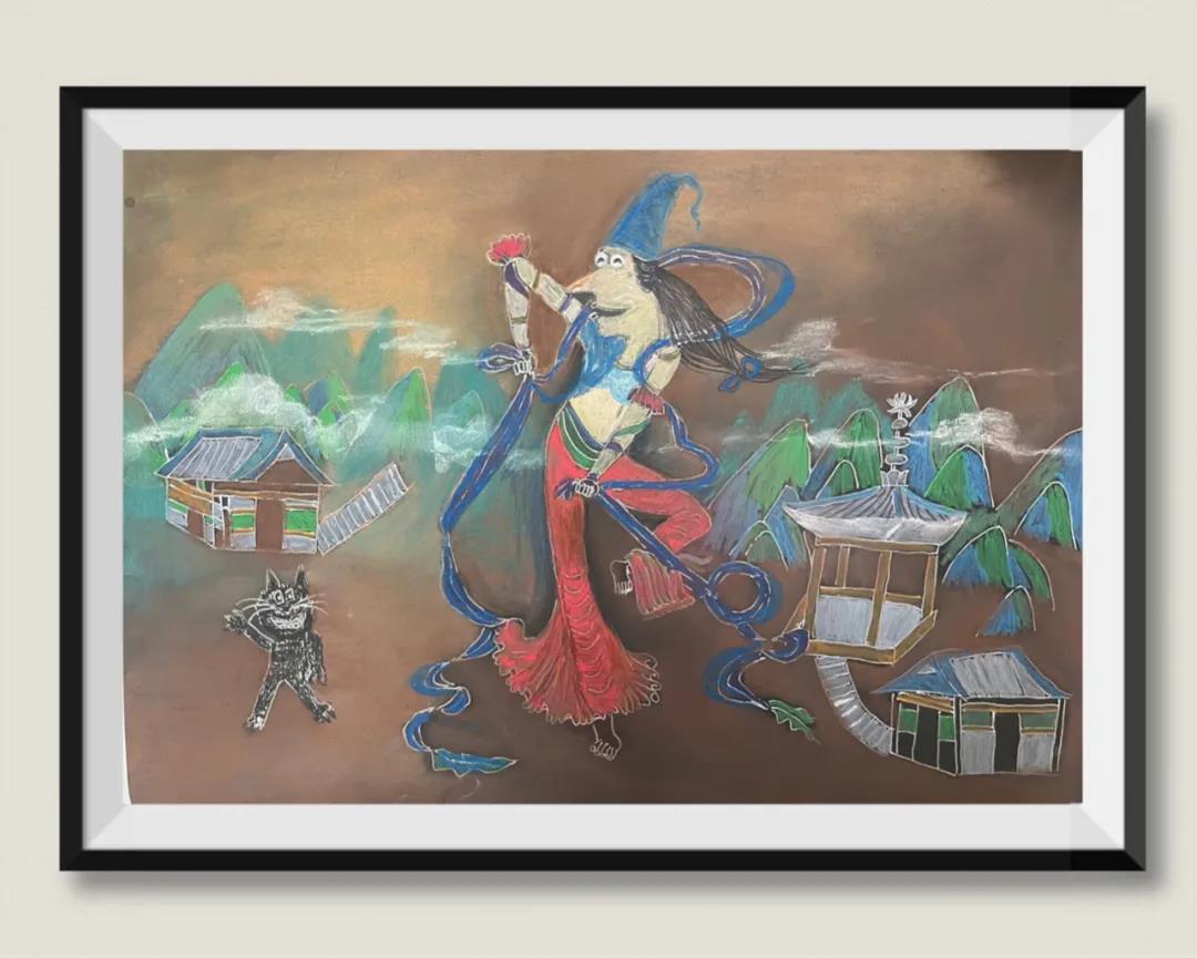 女巫温妮儿童绘画作品-图3