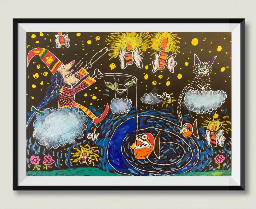 女巫温妮儿童绘画作品-图5