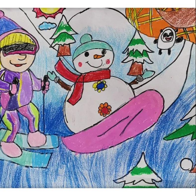 2022冬奥会手绘图片-图3