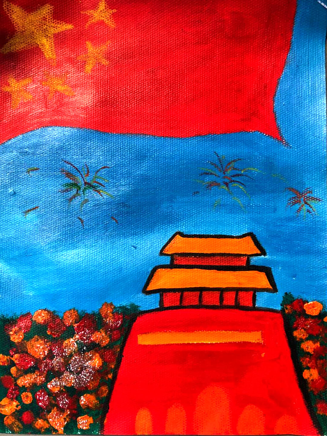 小小中国心爱国手抄报漂亮-图2