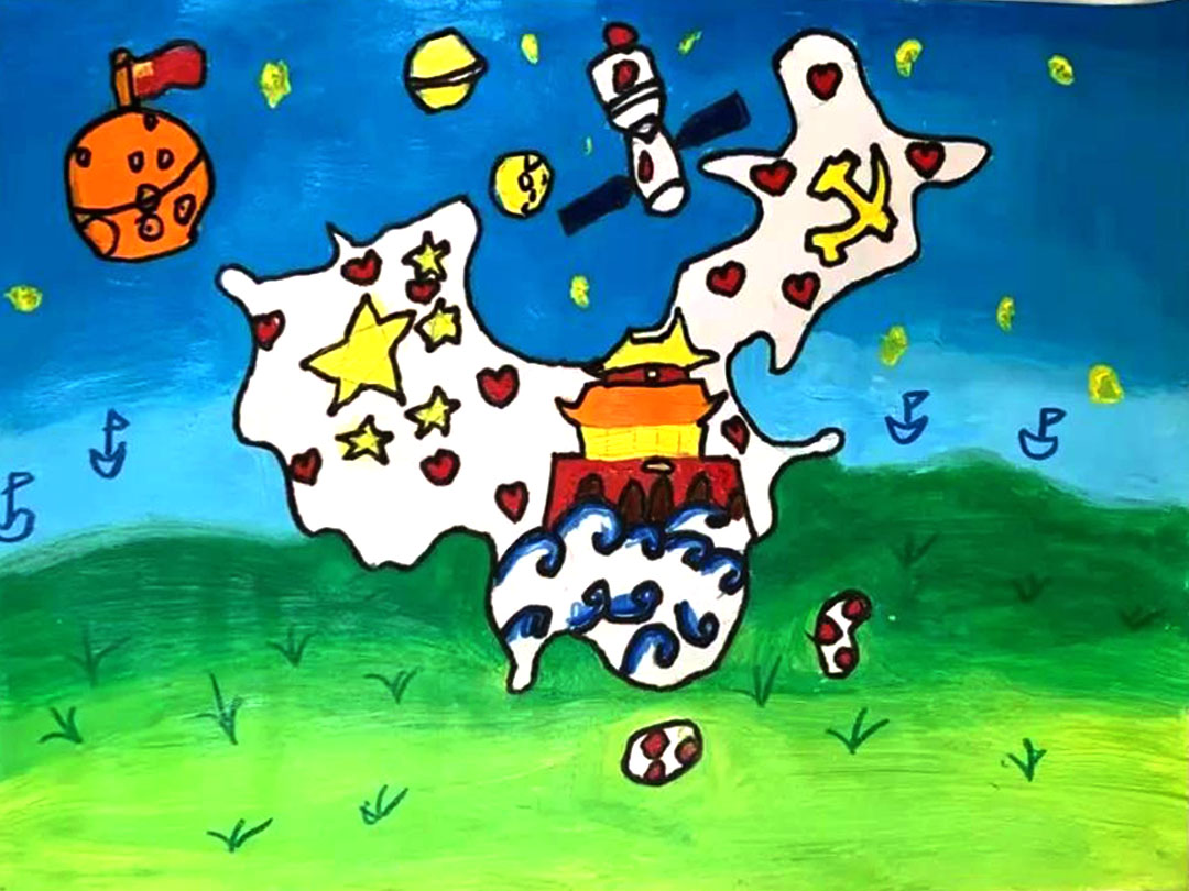 小小中国心爱国手抄报漂亮-图5