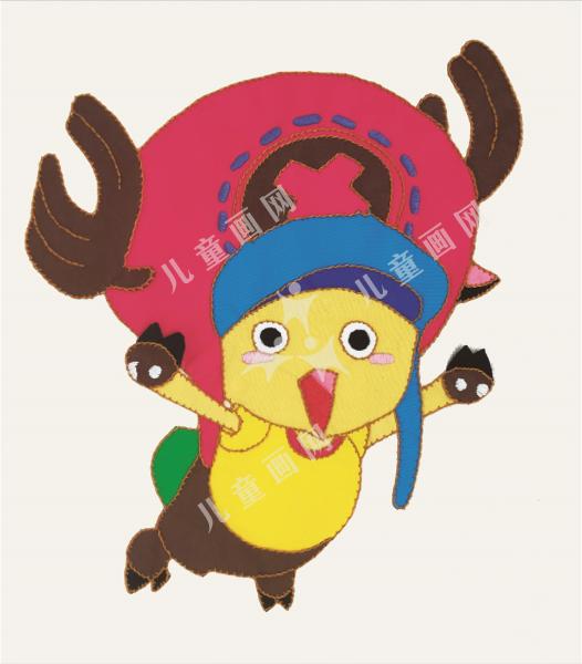 人物儿童画医生乔巴