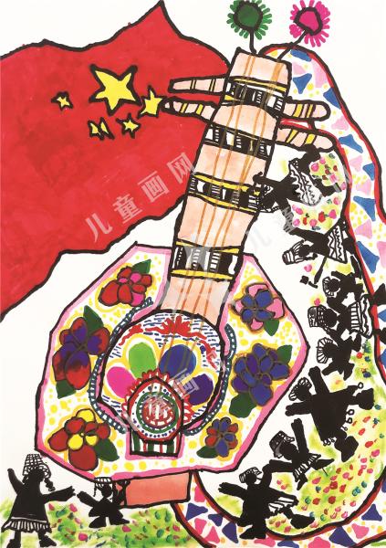 创意作品欢乐民族把舞跳