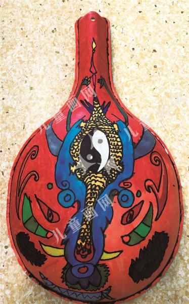 马勺画儿童作品