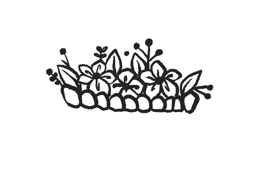 一篮小花简笔画画法步骤-图4