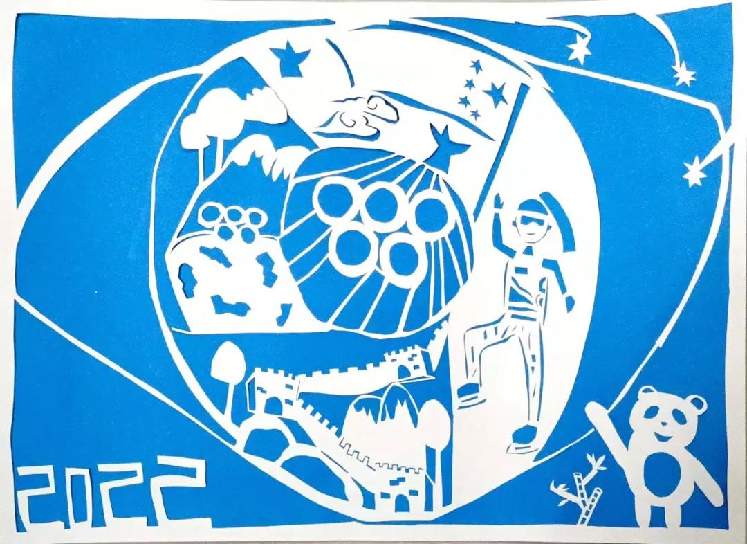 2020年冬奥会儿童画-图8