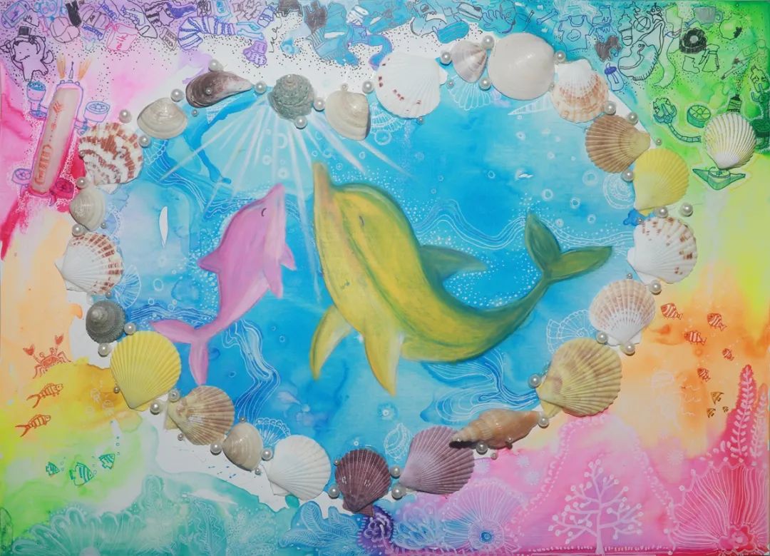 “保护海洋，人人有责”主题绘画图片-图6