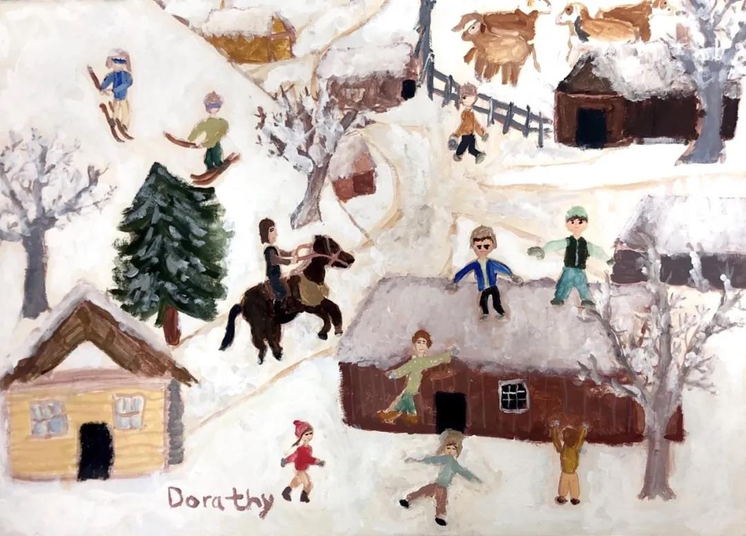 步骤6：《禾木村》  新疆的雪乡—禾木村的冬日景色和生活在那里的图瓦人的生活面貌。