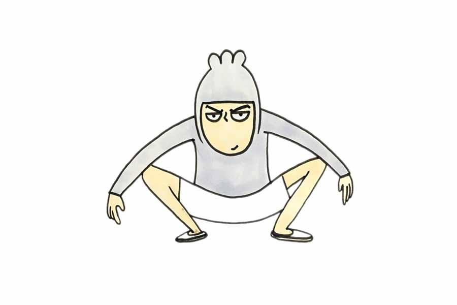 伍六七简笔画画法步骤-图4