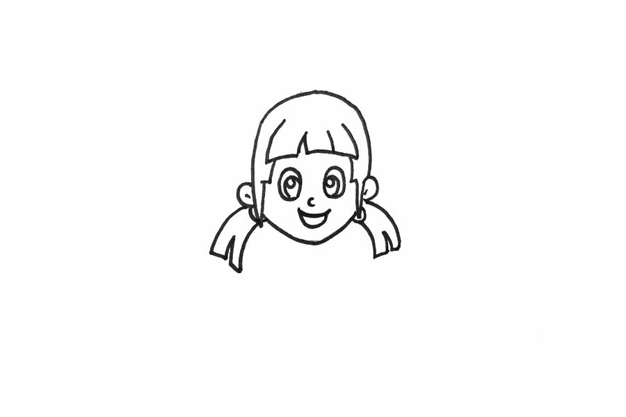 夏林果简笔画画法步骤-图1