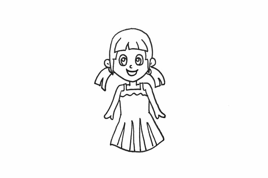 夏林果简笔画画法步骤-图2