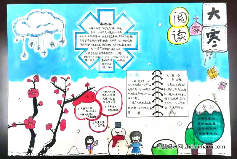 二十四节气-大寒手抄报-图3