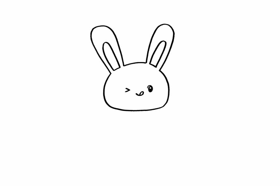 小兔子怎么画简单又可爱-图2