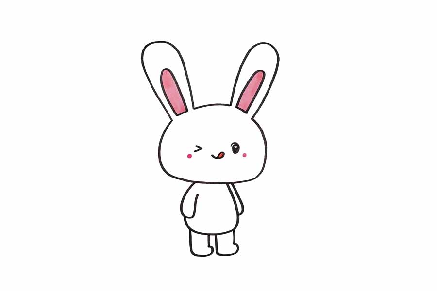 小兔子怎么画简单又可爱