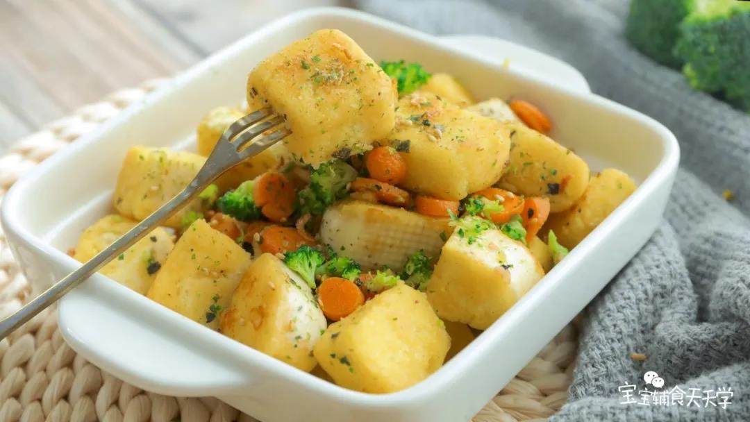 海苔蔬菜馒头丁