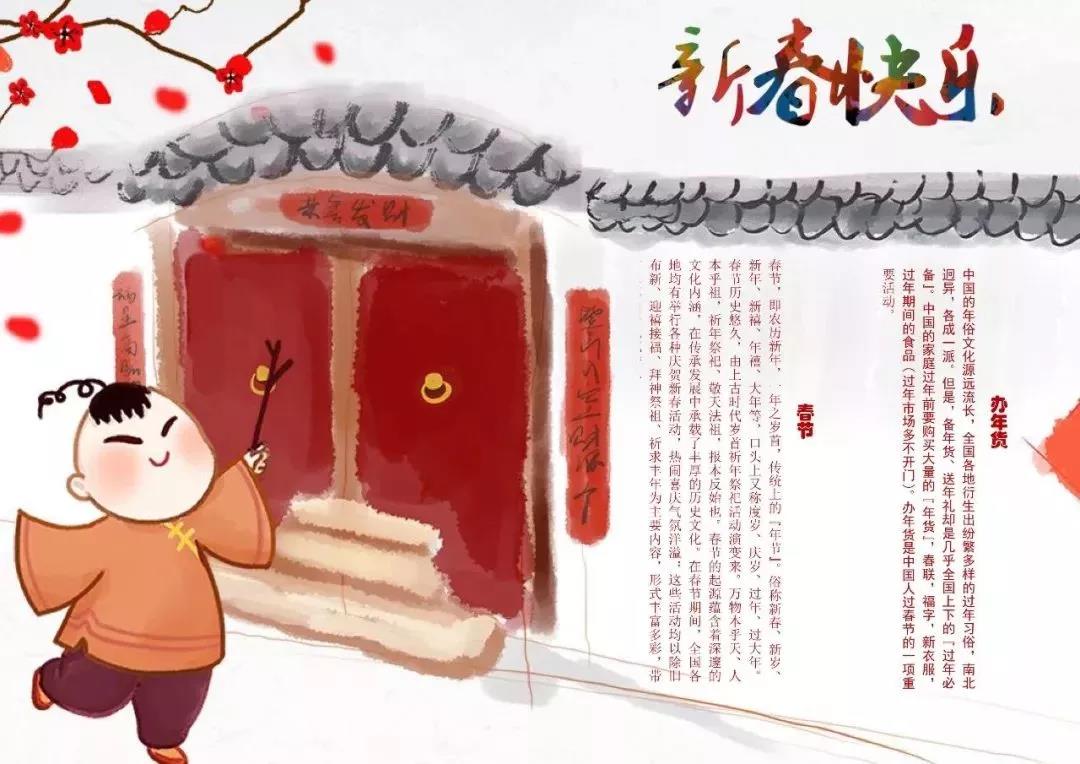 春节的习俗及诗句（附参考模板）-图8