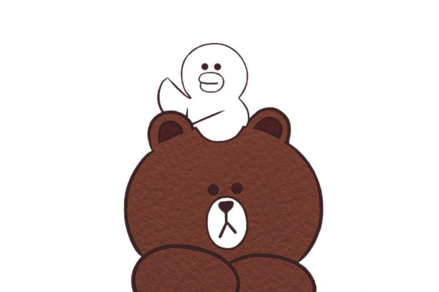 简单的轻松熊简笔画画法步骤-图8