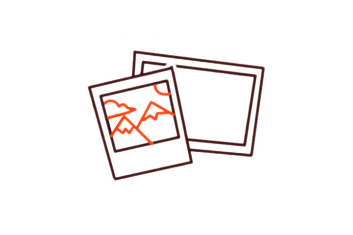 旅行照片的简单画法-图2