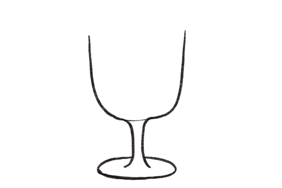 美味的果汁简笔画画法步骤-图2