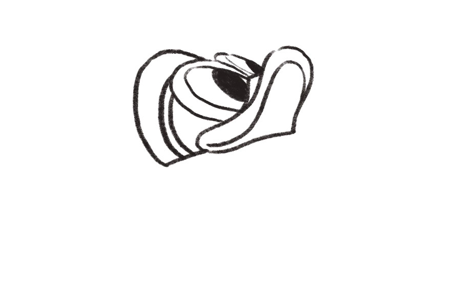 生气鸭的画法步骤-图3