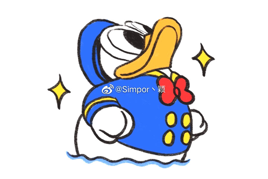 生气鸭的画法步骤