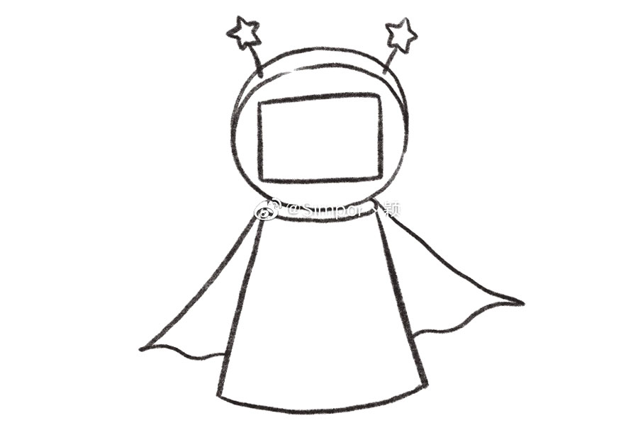 可可爱爱的机器人怎么画-图5