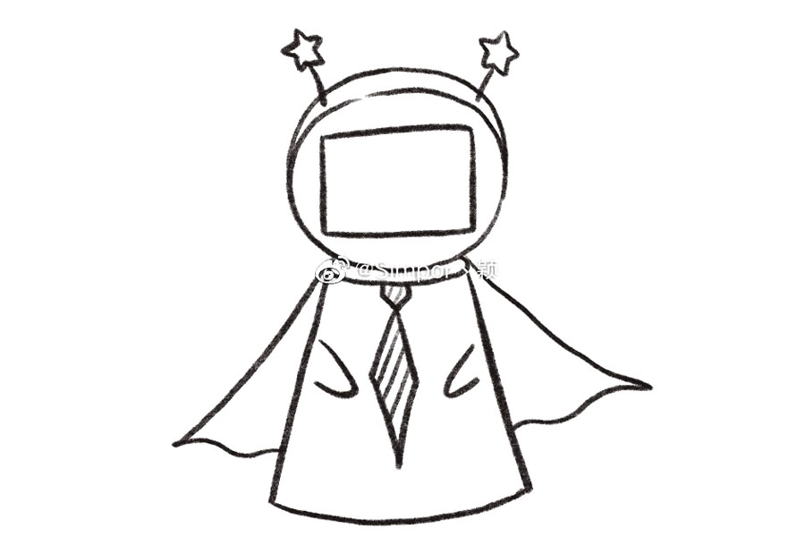 可可爱爱的机器人怎么画-图6