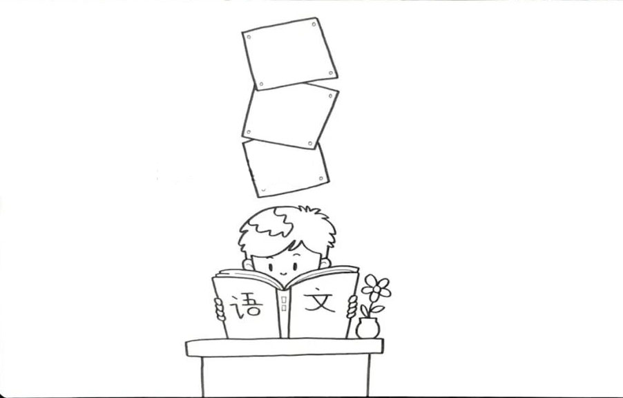 非常漂亮的语文学科手抄报-图2