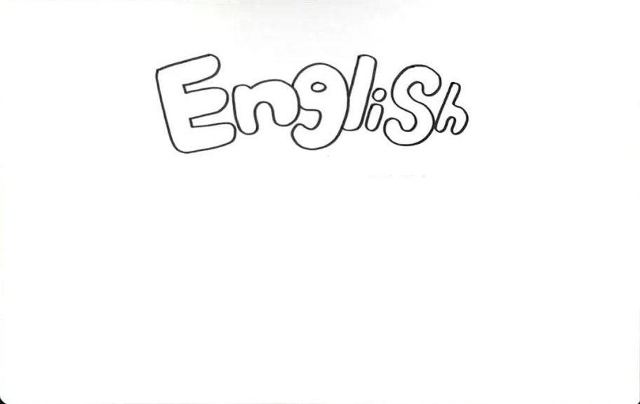 英语学科手抄报漂亮好画-图1