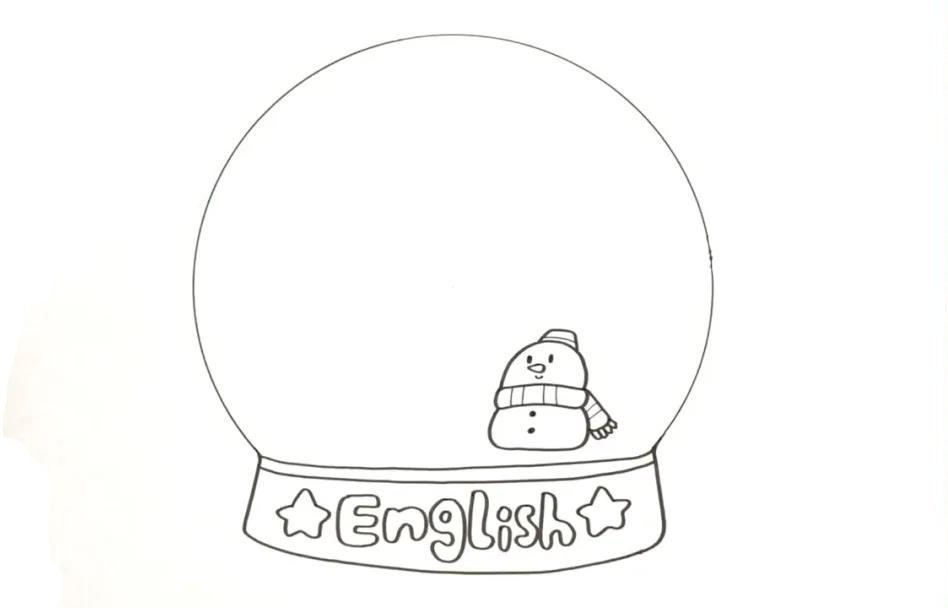 简单字少的英语学科手抄报-图2