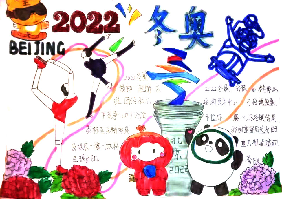 2022冬奥会手抄报图片-图6