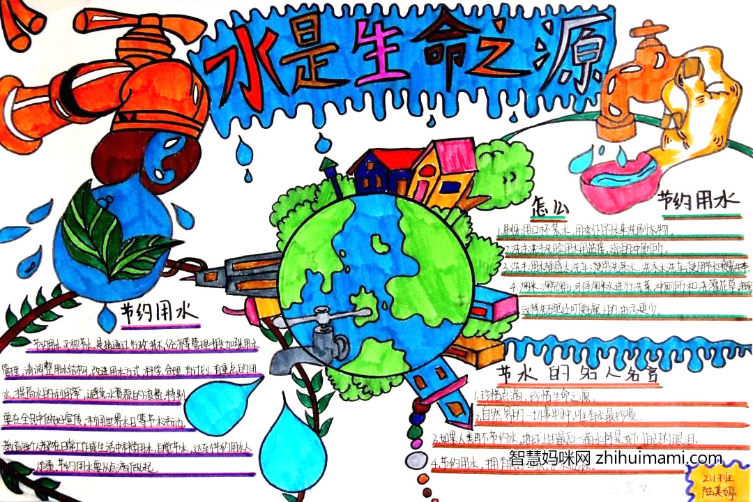 “保护地球，保护环境”主题手抄报-图9