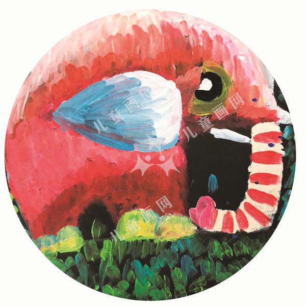 大象儿童画画作品