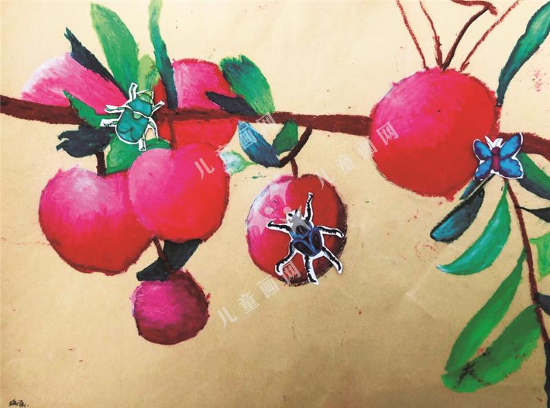 鲜果儿童创意绘画