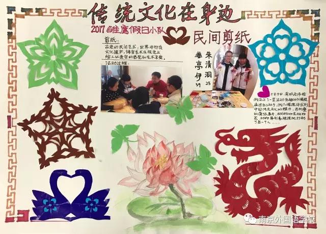 传统文化在身边主题手抄报图片-图9