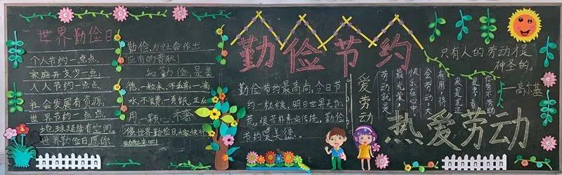 世界粮食日黑板报图片-图8