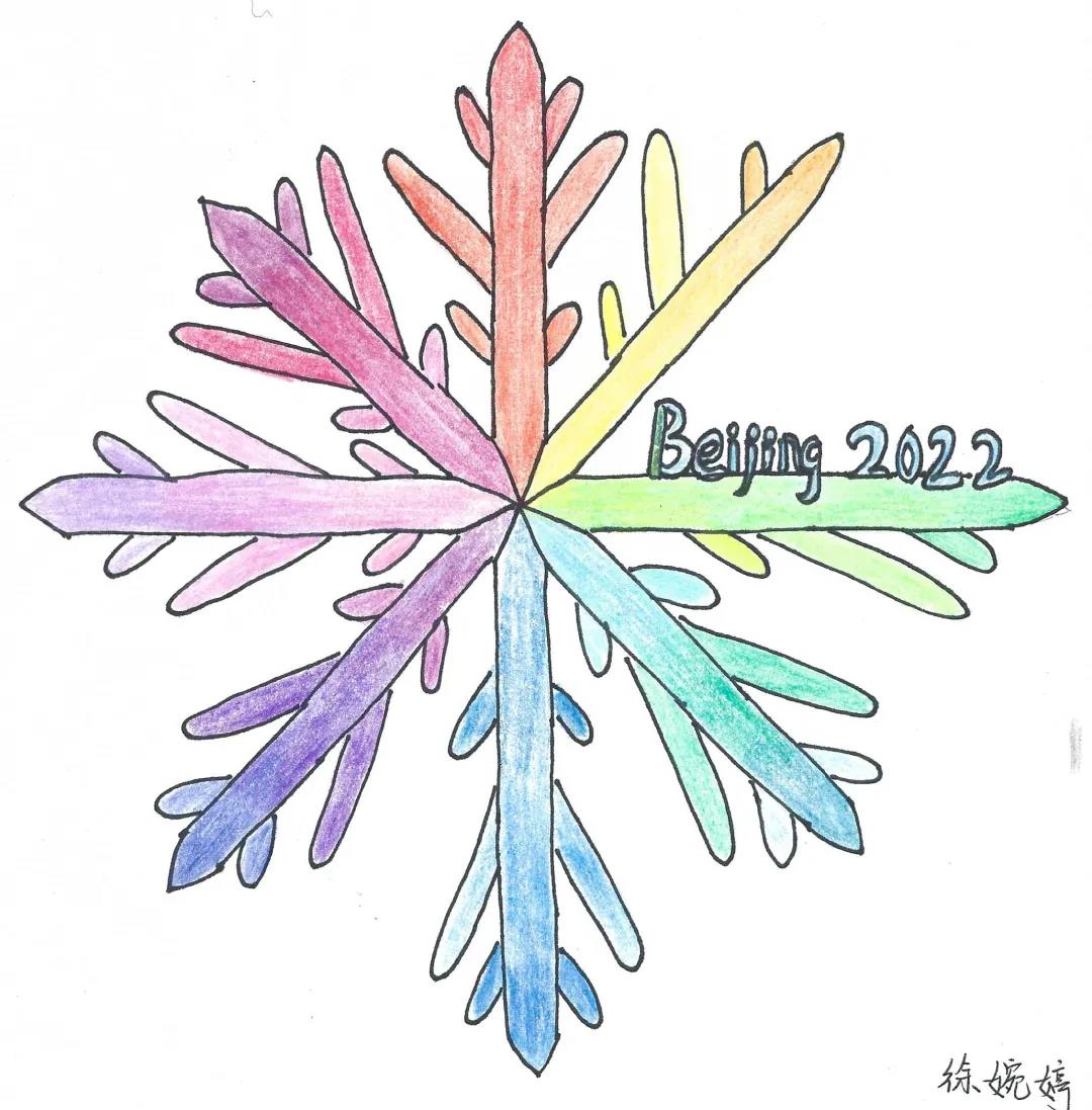 北京冬奥图案创意设计手绘图片-图4