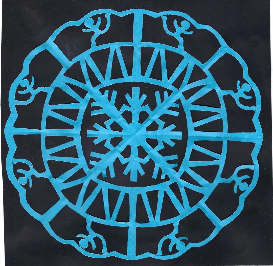 北京冬奥会剪纸设计制作-图2